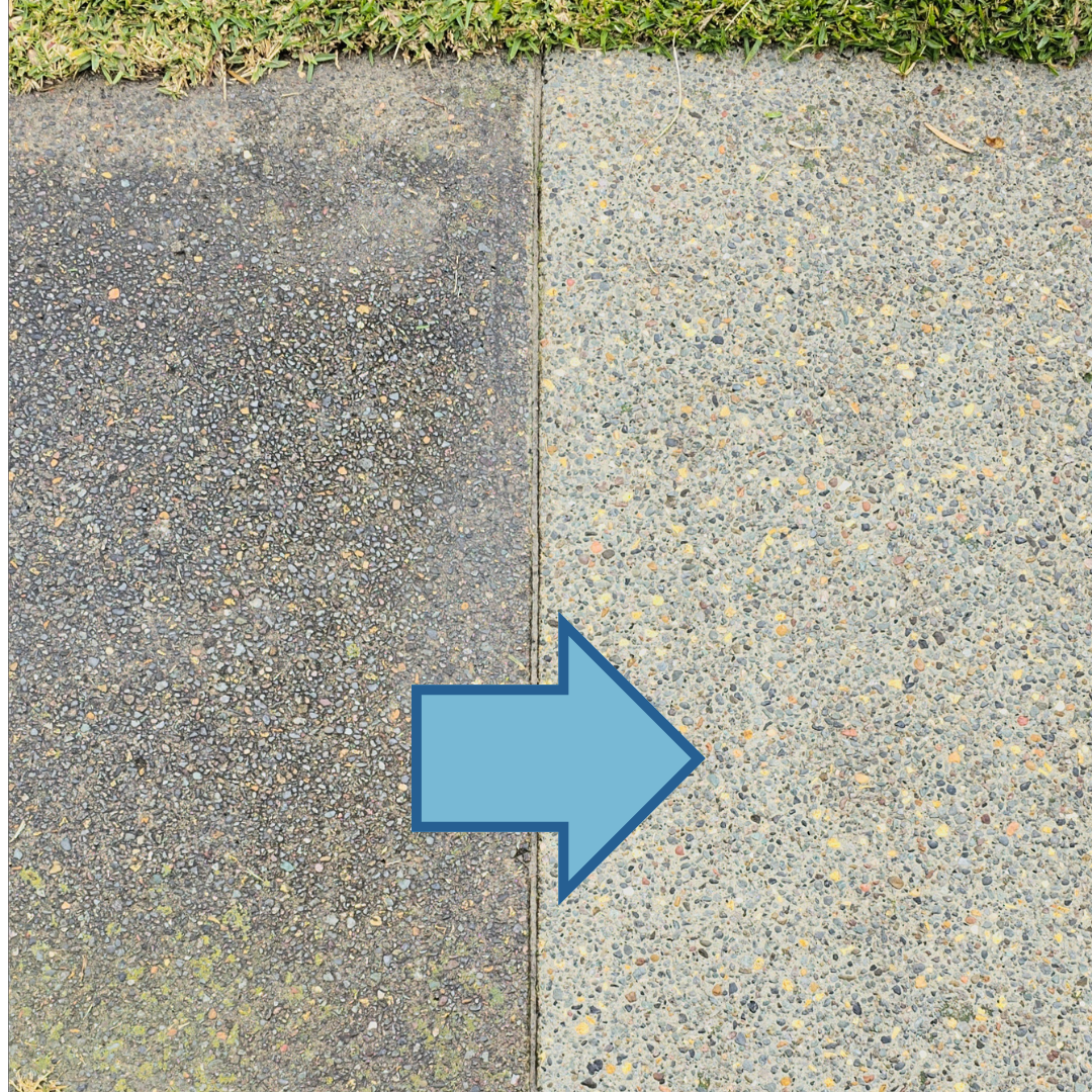 House washing service results